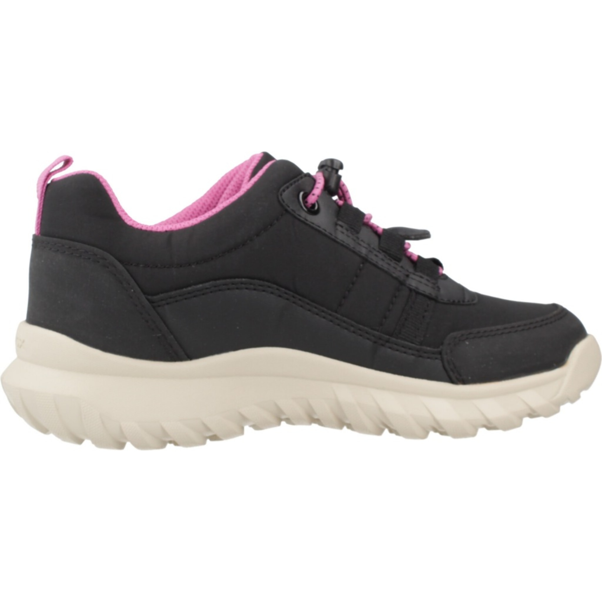 Zapatillas Niña de la marca GEOX  modelo J SIMBYOS GIRL B ABX NEGRO