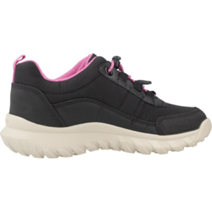 Zapatillas Niña de la marca GEOX  modelo J SIMBYOS GIRL B ABX NEGRO