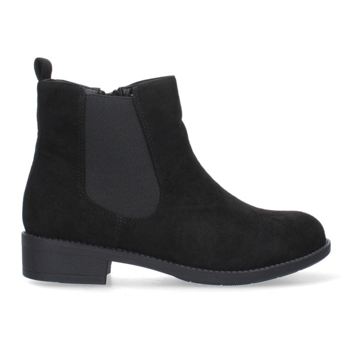 Botin de tacon comodo para mujer