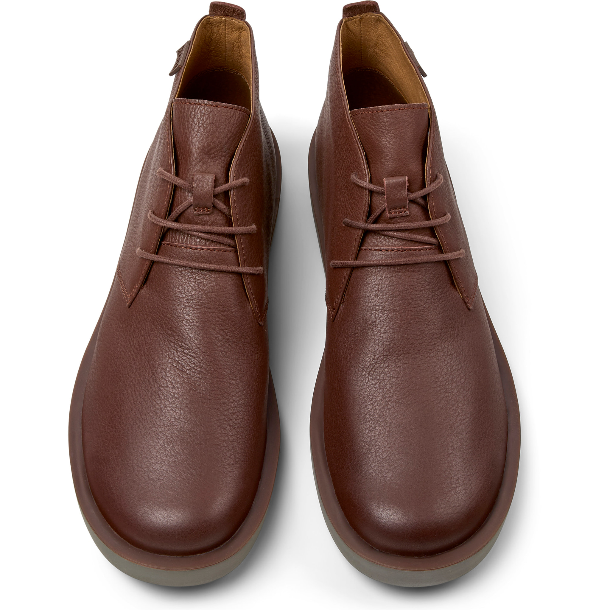 Stivaletti - CAMPER Wagon - Marrone - Pelle liscia