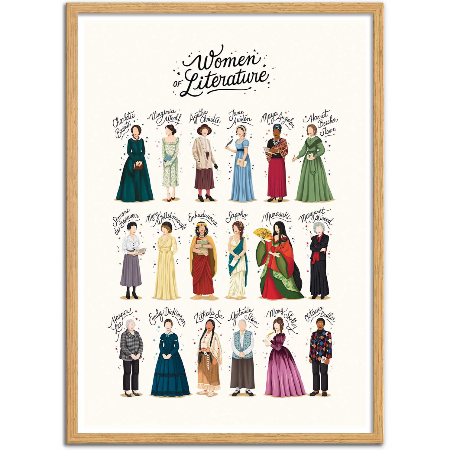 Affiche - Women of Literature - Nour Tohme