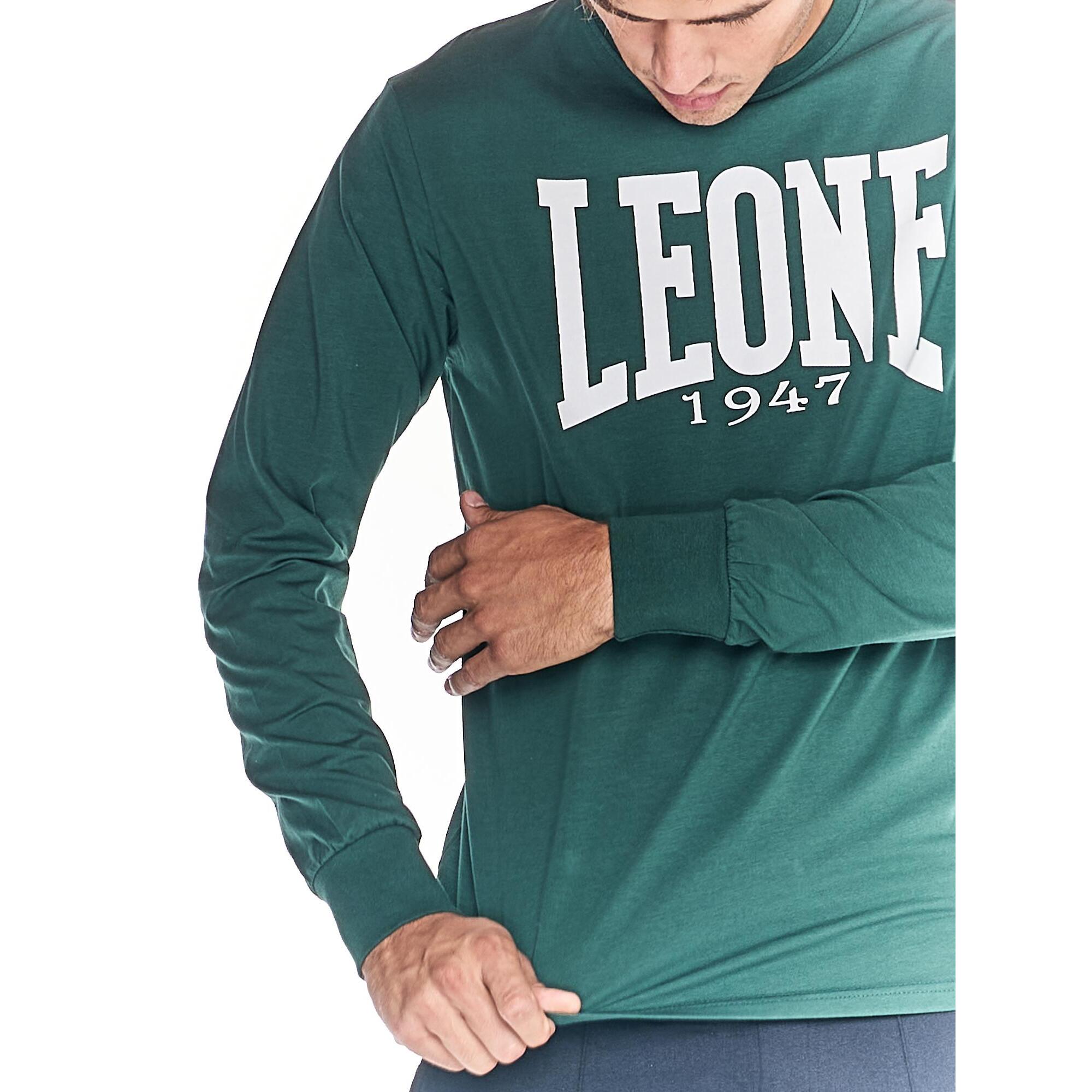 T-shirt da uomo maniche lunghe Leone 1947 Apparel