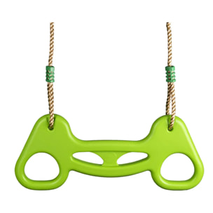 Balançoire en bois poutre métal 2,30 m Techwood IMPALA - 8 enfants