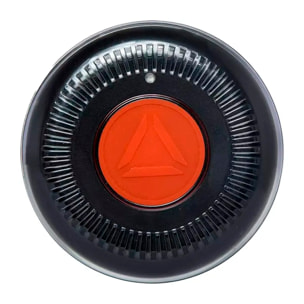 Baliza V16 geolocalizada Tikuak homologada DGT 3.0 con luz LED ámbar 360°, 8 LEDs, pilas incluidas y resistente a agua y viento