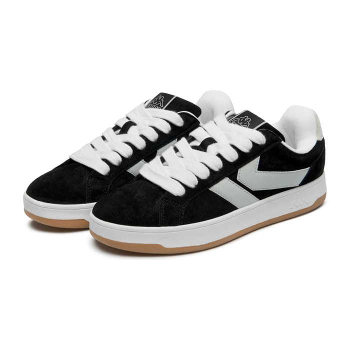Kappa - Sneakers Uomo Donna Nero - Logo Marlon