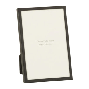 J-Line cadre photo Bordure Fine - métal - noir - small - 2 pcs