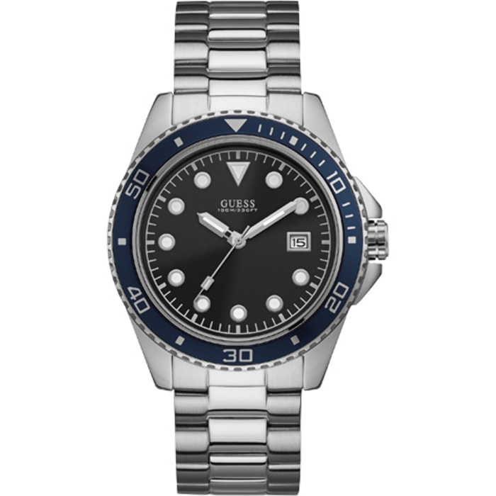 Reloj Guess W1002G1 Hombre Analogico Cuarzo con Correa de Acero
