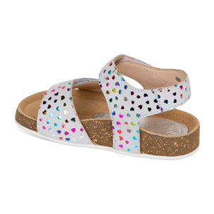 Sandalia Bios Piel  Cabra. Velcro