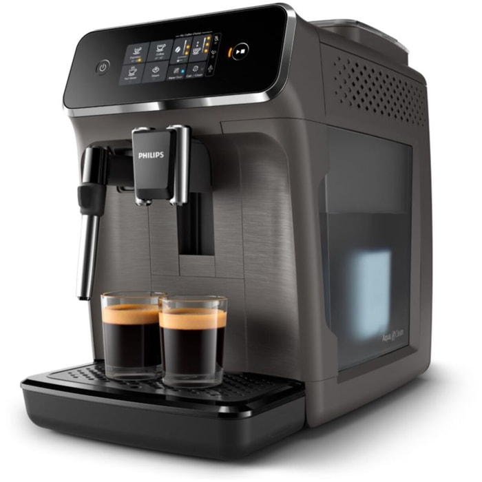 Expresso Broyeur PHILIPS EP2224/10 Gris Cachemire série 2200