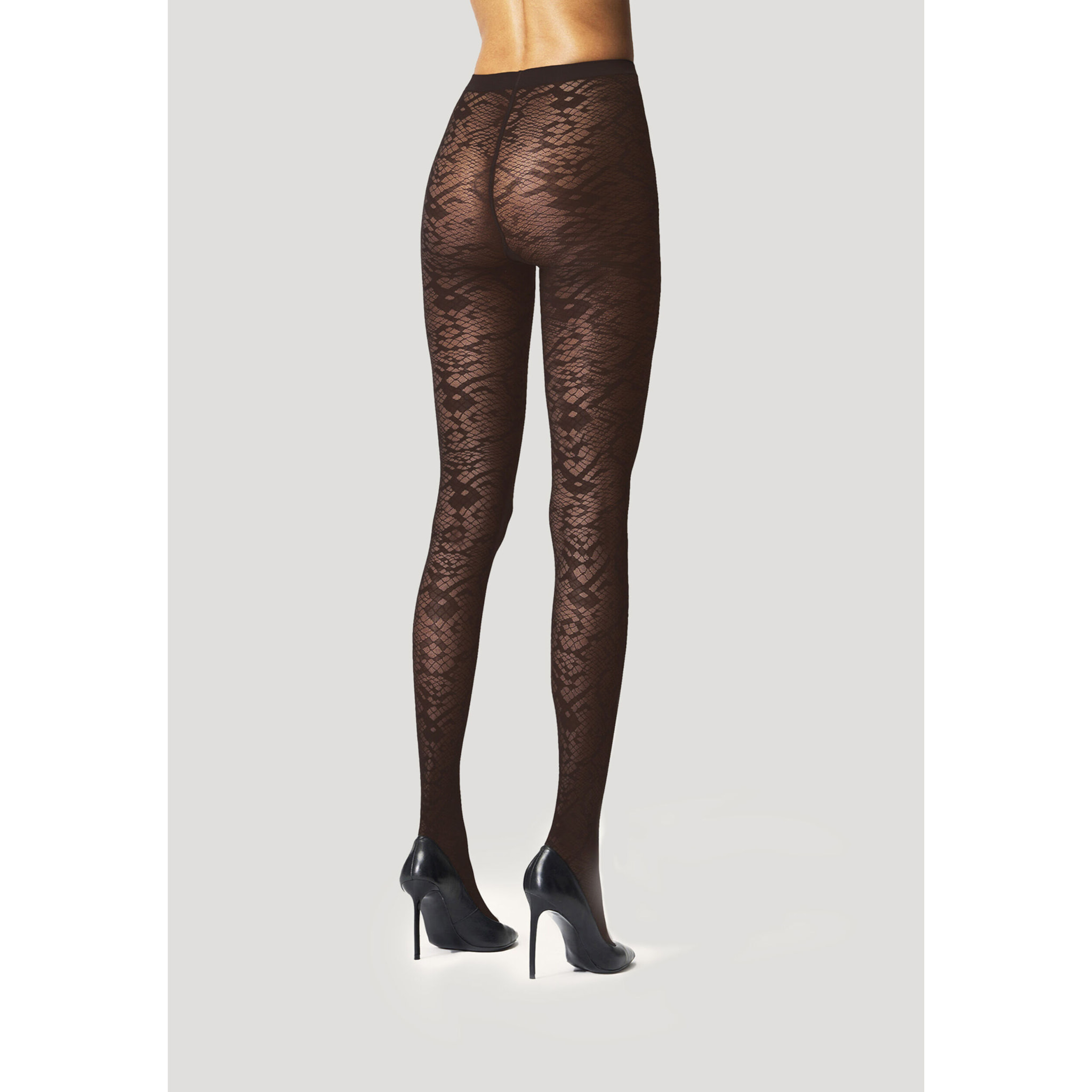Collant Snake Jacquard Tights