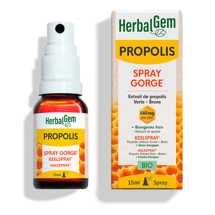 Herbalgem- Spray Propolis Large Spectre - Bio - 15 ml