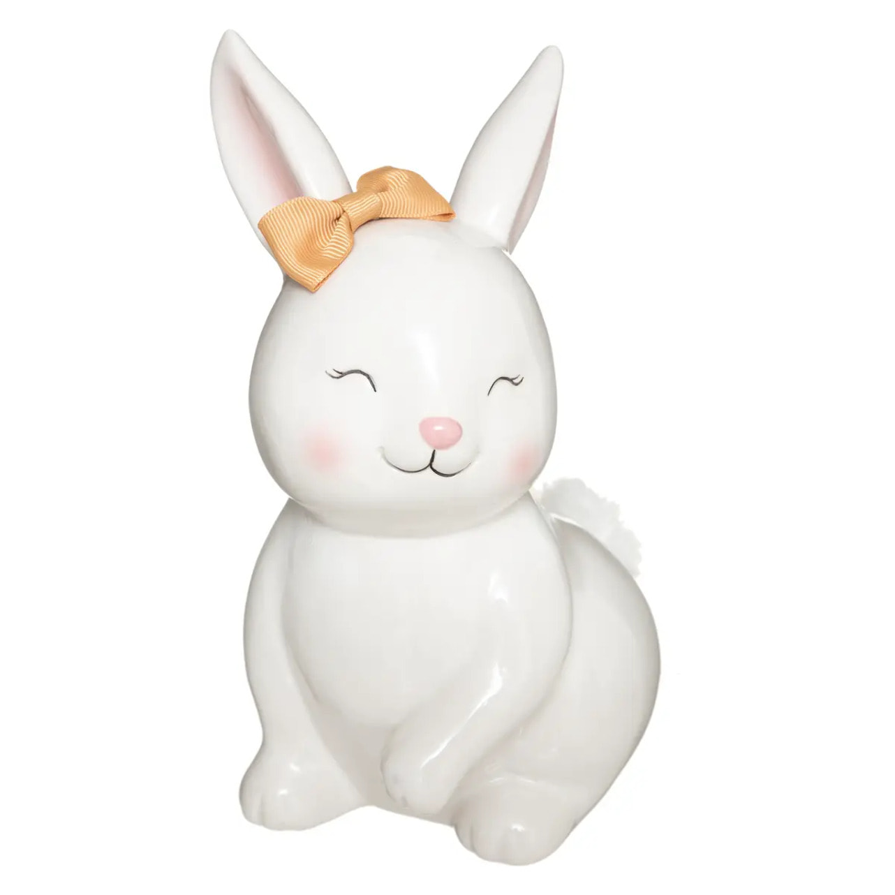 Tirelire lapin Rose et lily dolomite