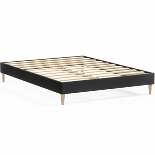 Lit adulte en velours - DINA
