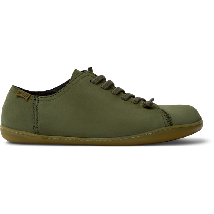 Zapatillas - CAMPER Peu Cami - Verde - Cuero Nubuck