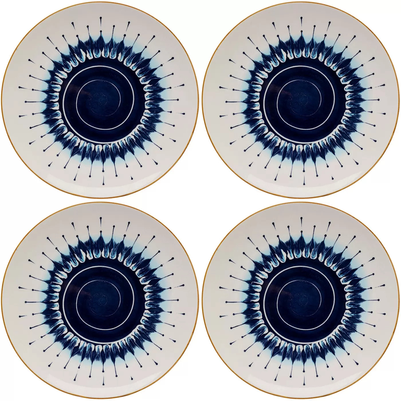 Assiettes Dalia 27cm set de 4 Kare Design