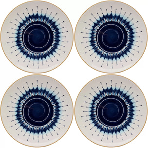 Assiettes Dalia 27cm set de 4 Kare Design