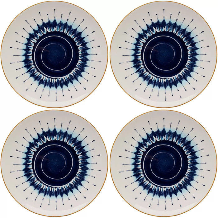 Assiettes Dalia 27cm set de 4 Kare Design