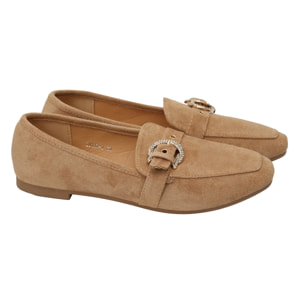 Mocassini con accessorio - tacco 1,0 cm