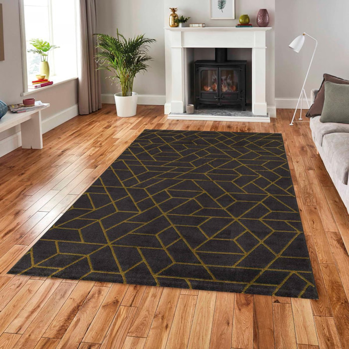 Tapis salon et chambre tissé motif scandinave GIJE