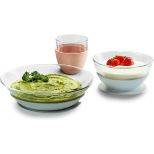Coffret repas BEABA repas verre eucalyptus