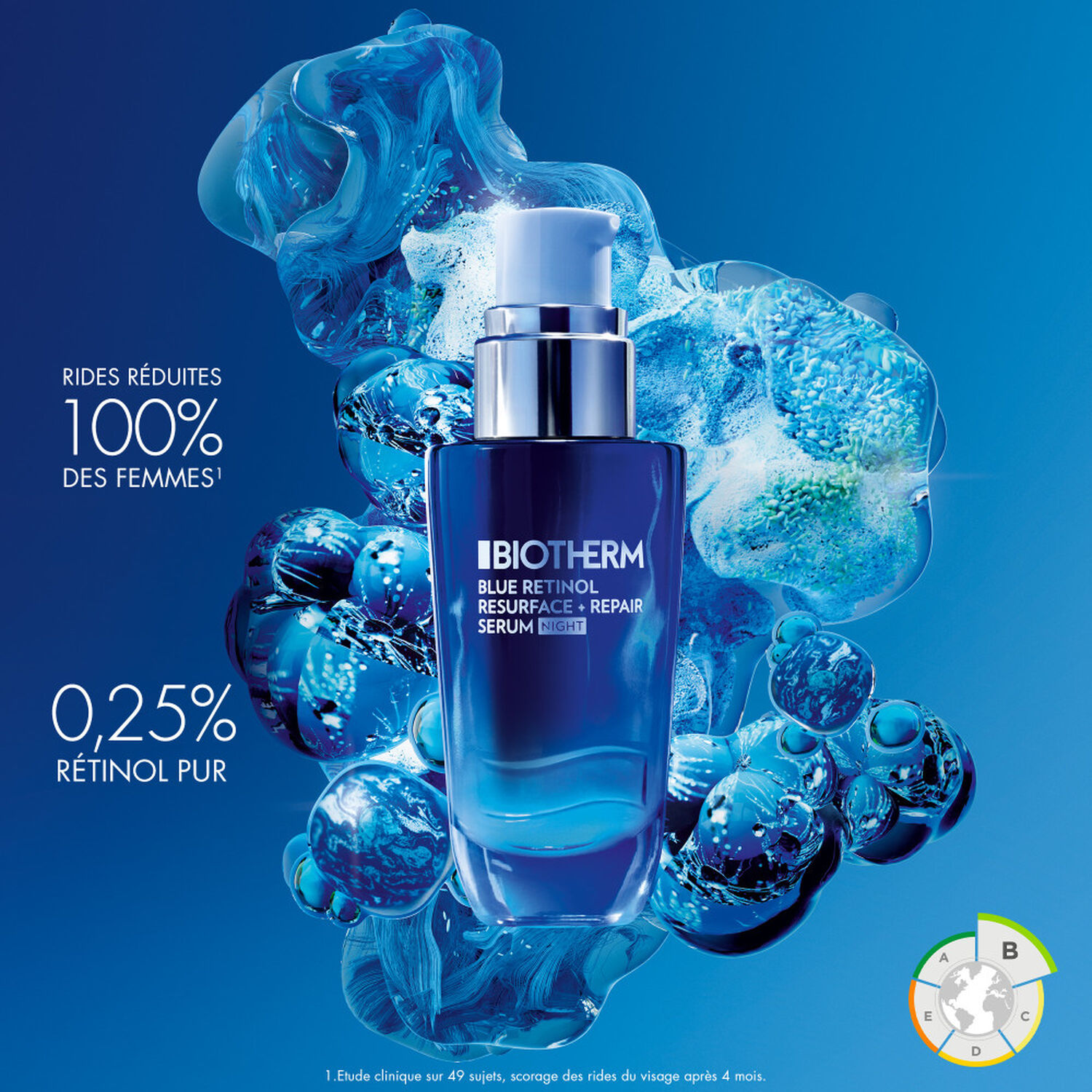 Blue Retinol Night Serum - Sérum de nuit anti-âge 30 ml