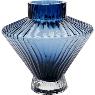 Vase Daphne bleu 20cm Kare Design