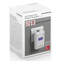 Repellente per Insetti e Roditori con LED Killekt - bianco - 6,5 x 9,8 x 6 cm