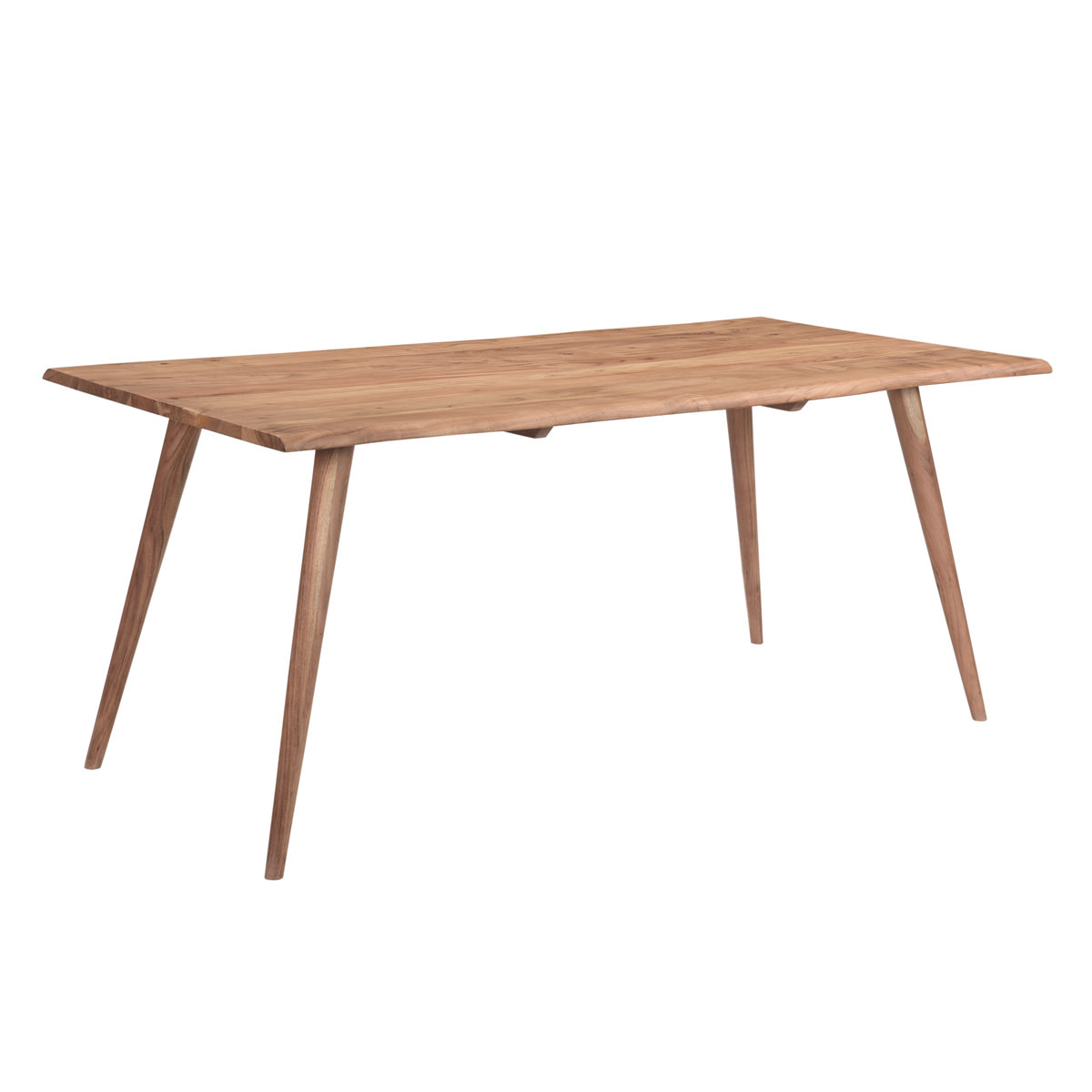 Table à manger rectangulaire en bois massif L175 cm SAVANA