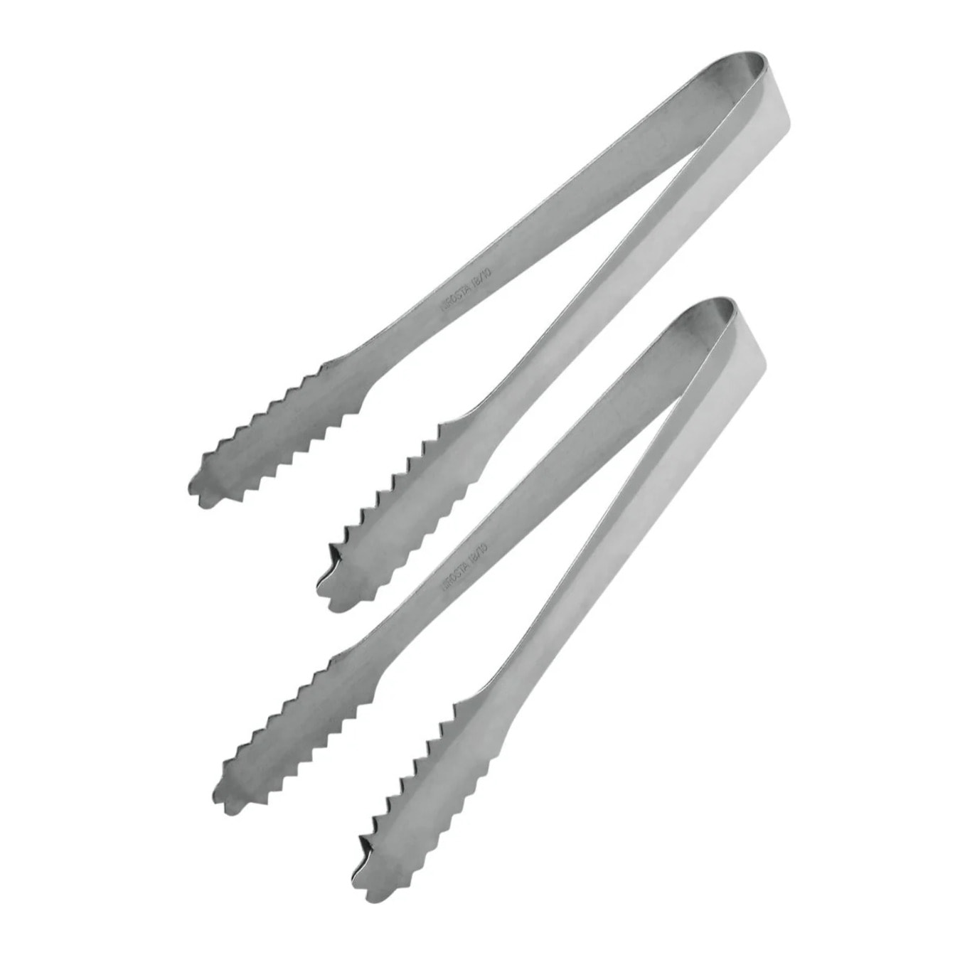 Lot de 2 pinces à nourriture, à glaçons inox FM Professional Boissons