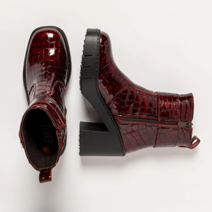 Botines con tacón 1979 HORASAN BURDEOS/BERNA color Burdeos