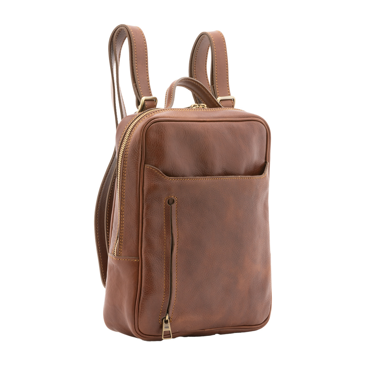 Zaino  unisex In Vera pelle Made in Italy 27x36x8 cm