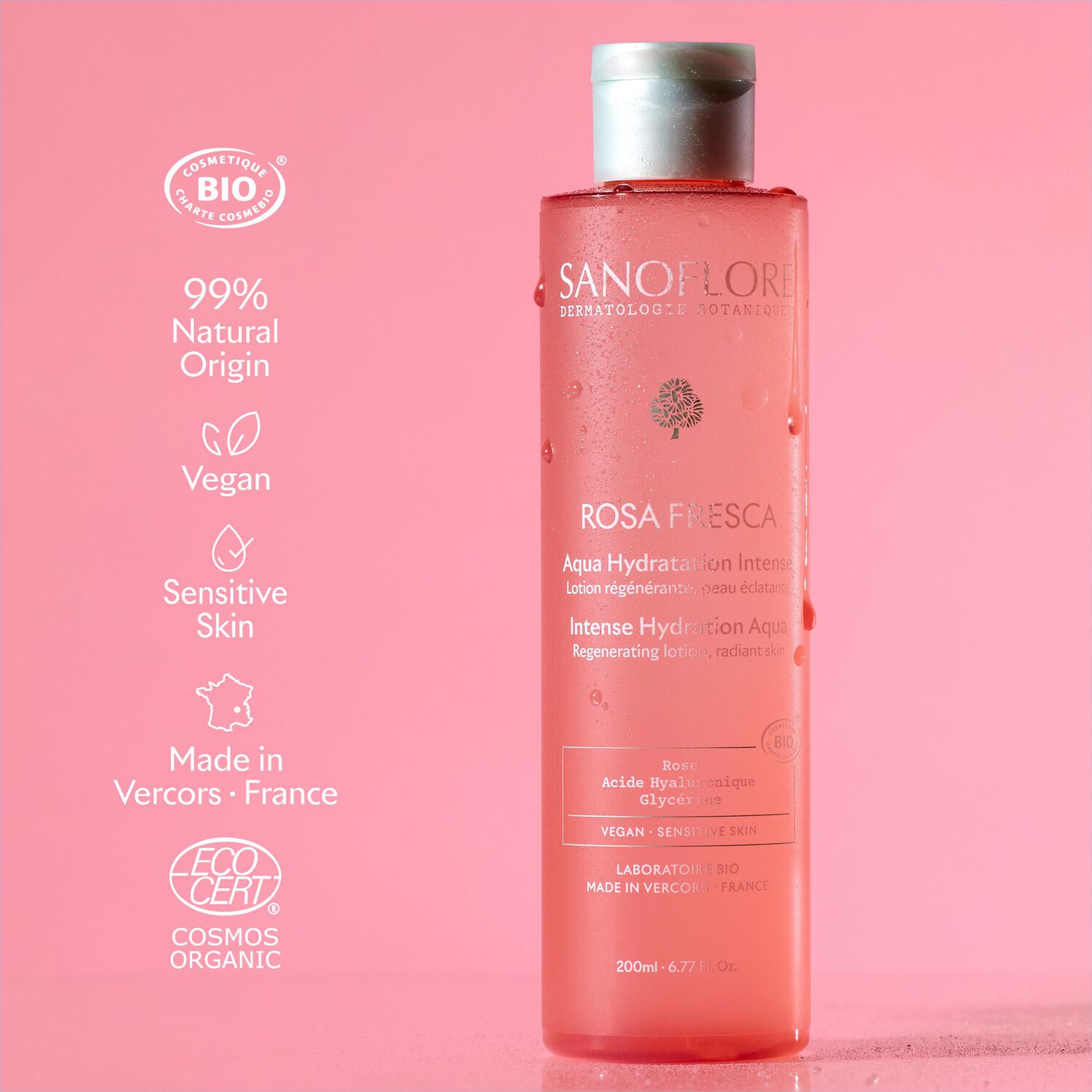 Aqua Rosa - Eau de Soin Botanique Hydratation Intense