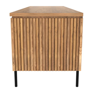 Meuble TV en bois de teck 160 cm - Gordes