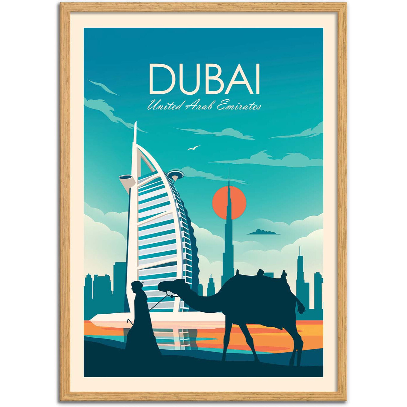 Affiche - Dubai - Studio Inception