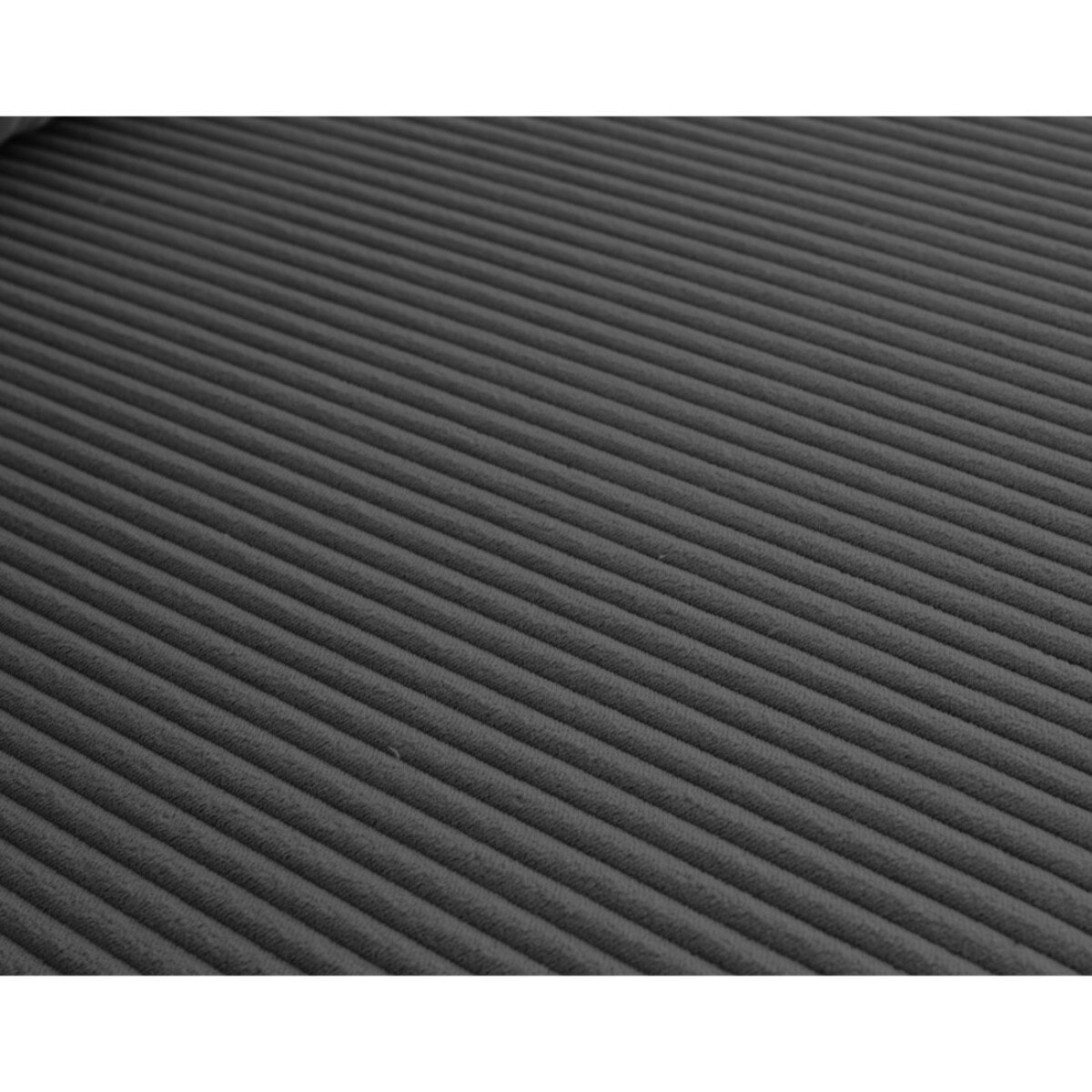 Elton - canapé 3 places convertible avec coffre en velours côtelé - Gris