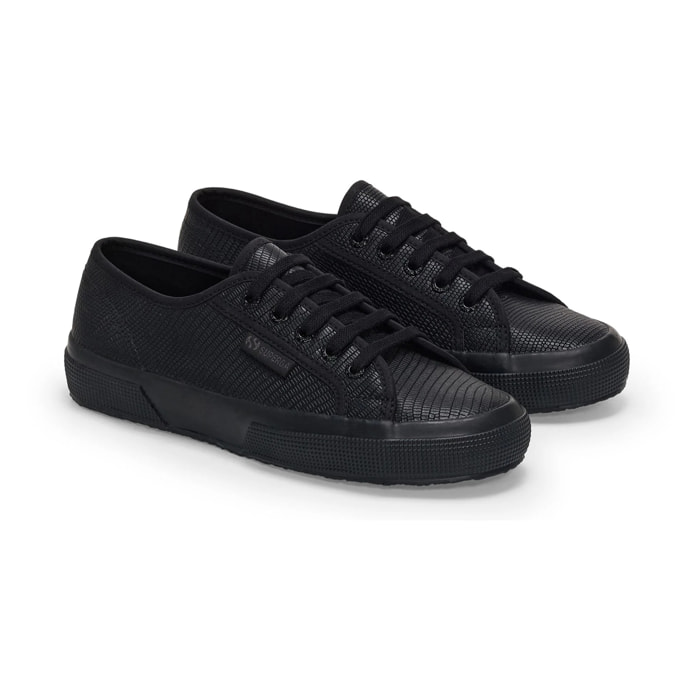 Le Superga Donna Nero 2750 Snake Leather