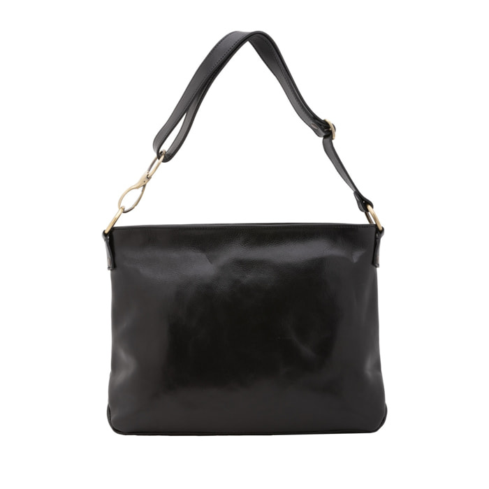 Borsa a spalla da donna - Modello False - 100% pelle - 38.0 x 29.0 x 11.0 cm