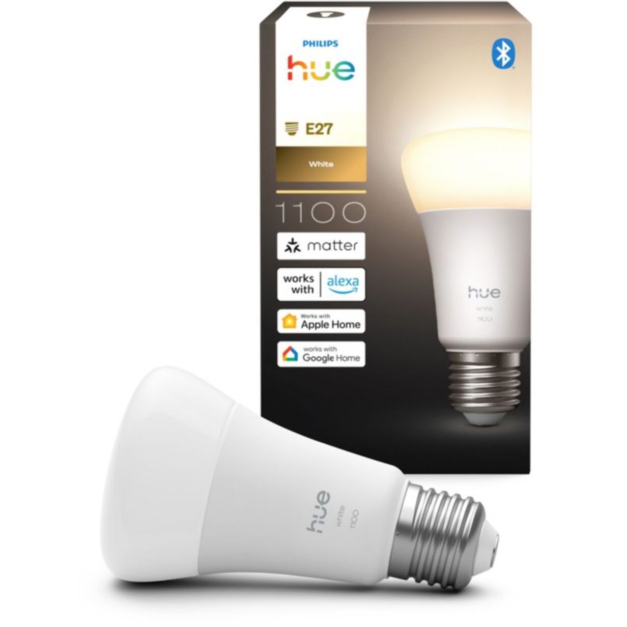 Ampoule LED connectée PHILIPS HUE E27 White 75W