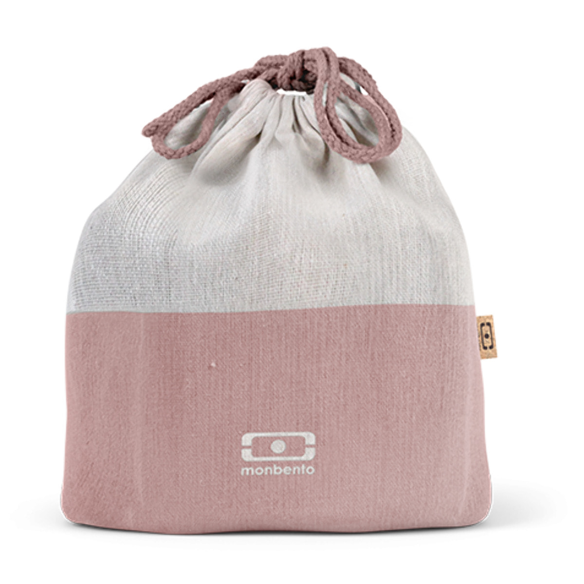 Sac repas taille L Pochette L Rose Natural