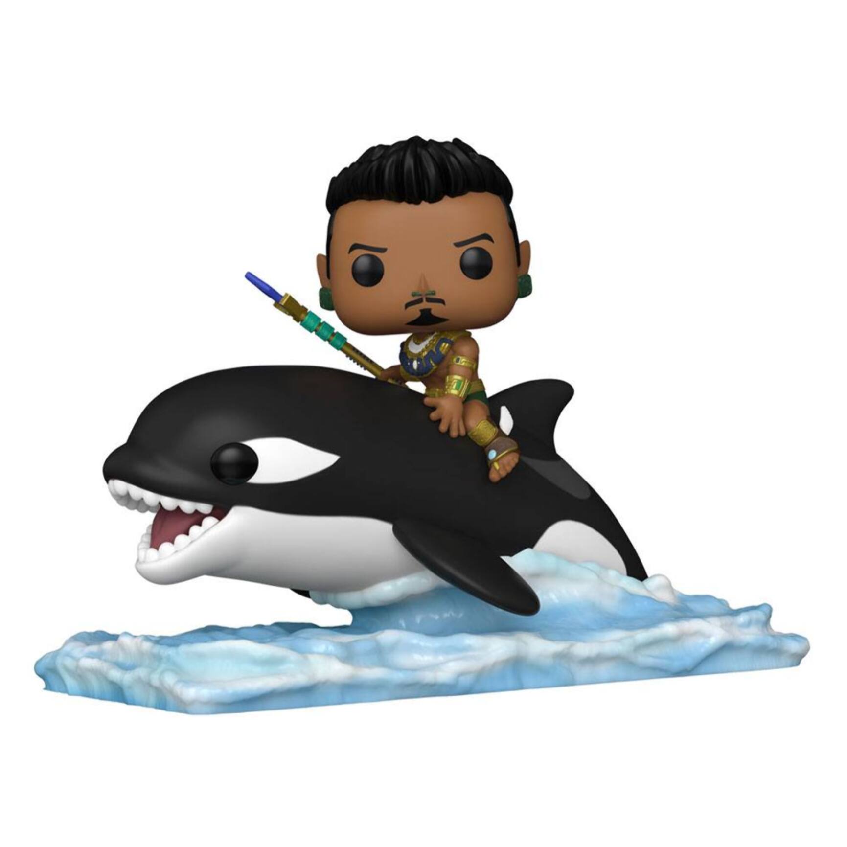 Black Panther: Wakanda Forever Pop! Rides Super Deluxe Vinile Figura Namor Con Orca 15 Cm Funko