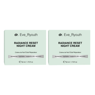 Crema de noche Radiance Reset x2