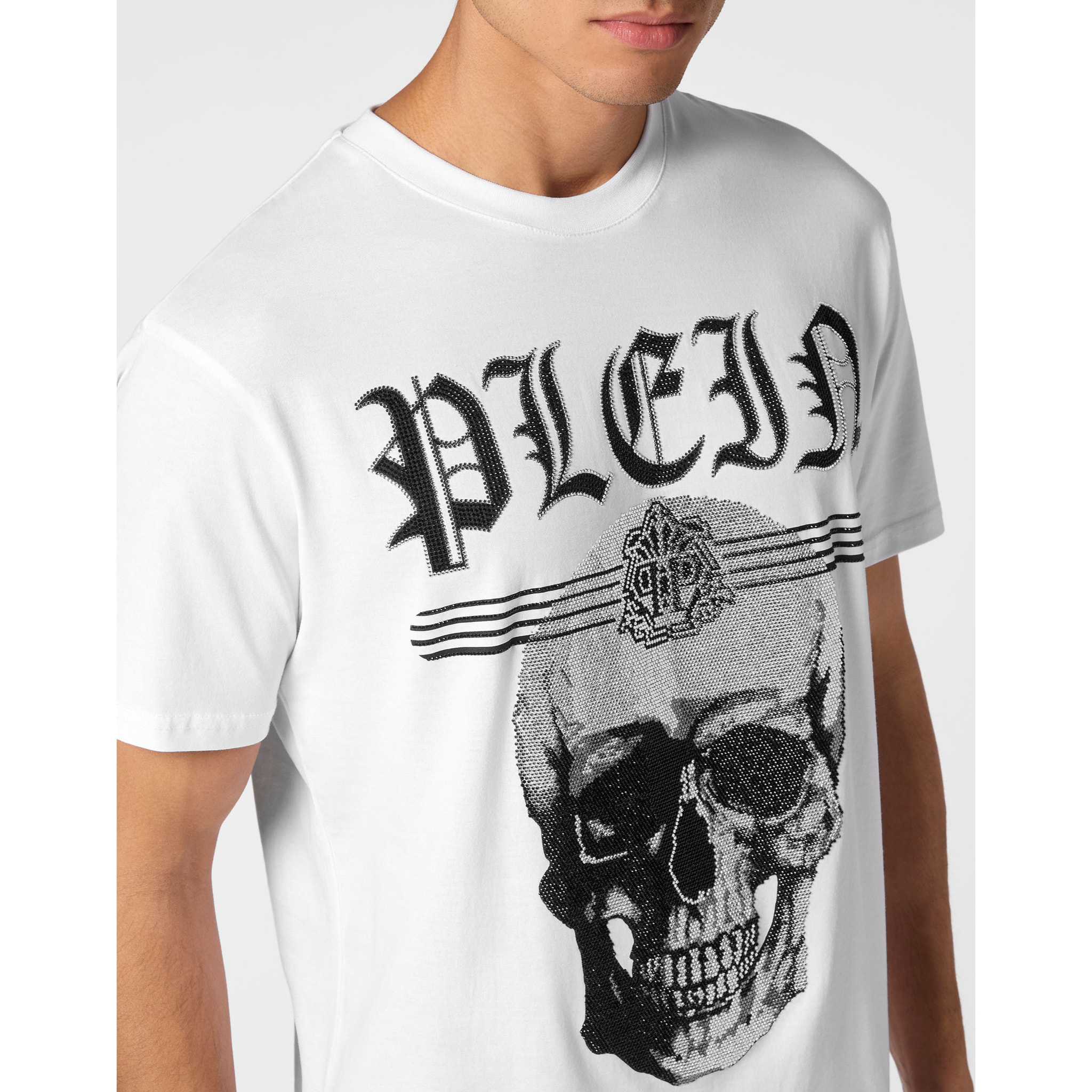 PHILIPP PLEIN T-Shirt Round Neck TATTOO