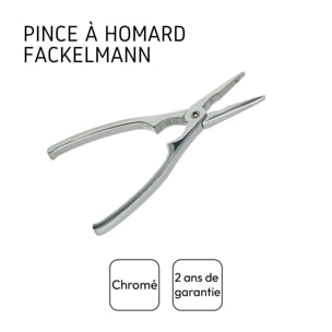Set de 2 ustensiles de cuisine pinces à crustacés Fackelmann Spécialités Culinaires