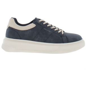 Armata di Mare Scarpe Uomo Court Maxi Sneakers Casual con Soletta Rimovibile in Memory Foam AMU 2M842 Navy