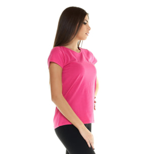 T-shirt Leone donna con maniche corte Basic