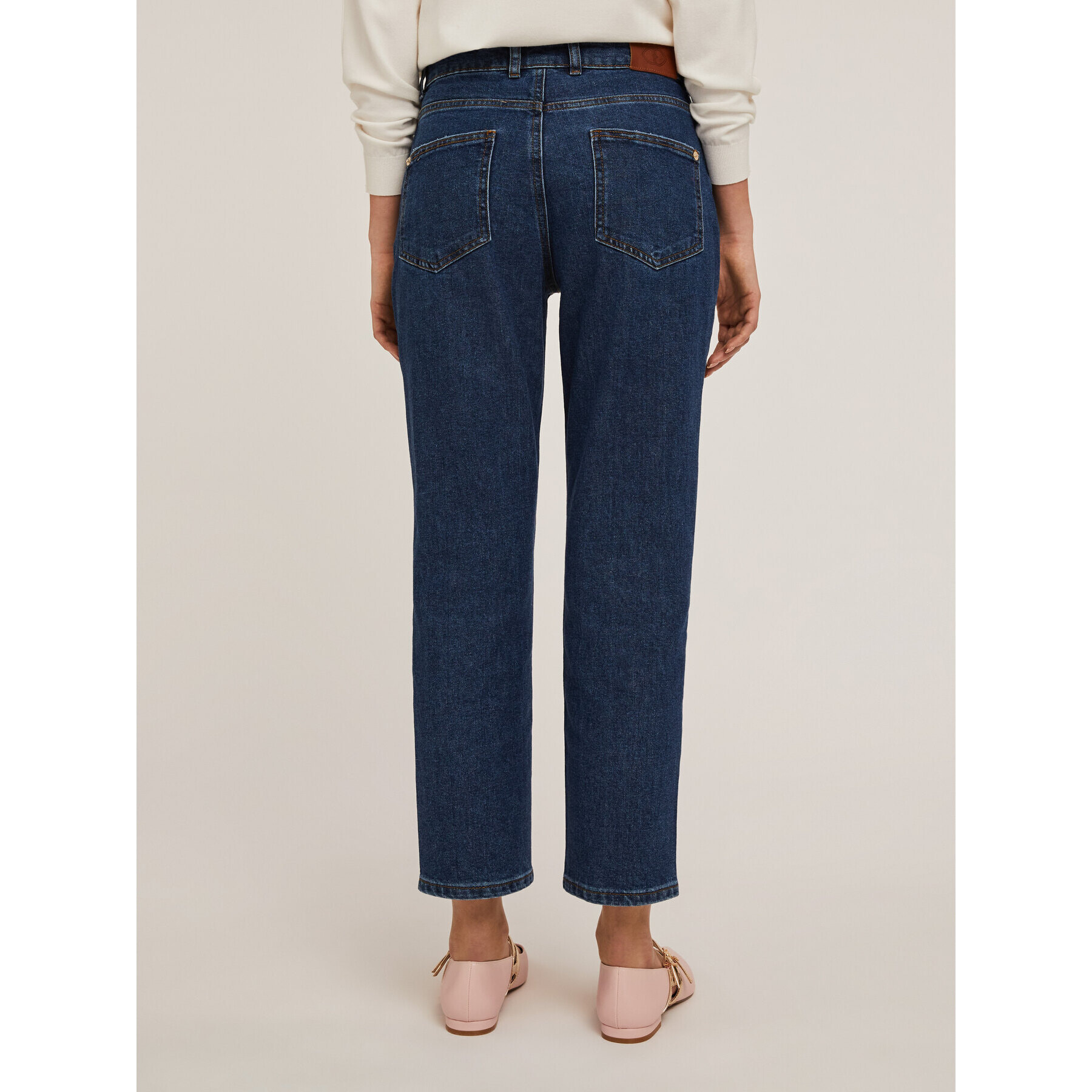 Motivi - Vaqueros mum fit Elsa - Azul
