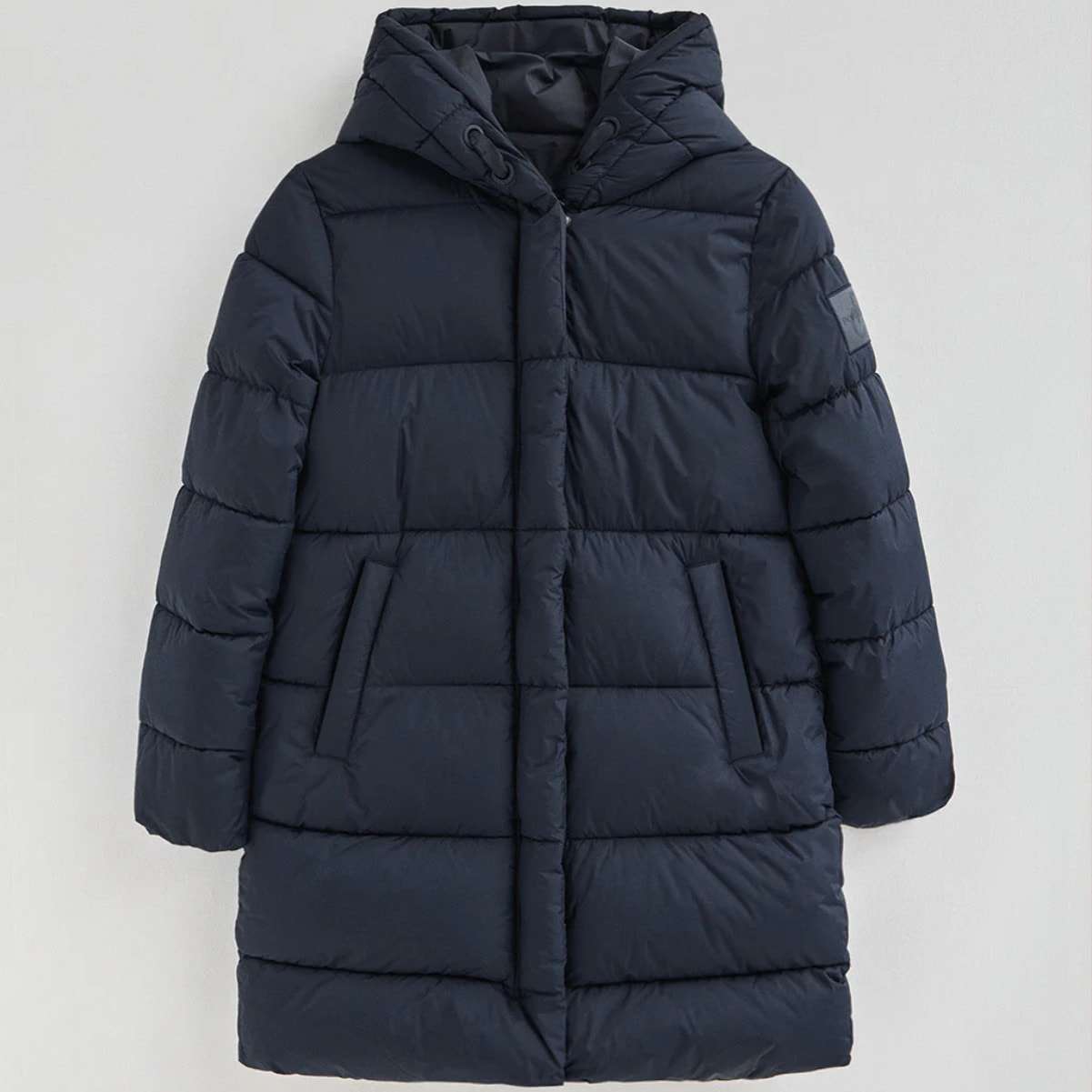 Chaqueta Gaia Reversible azul marino con logo Polo Club