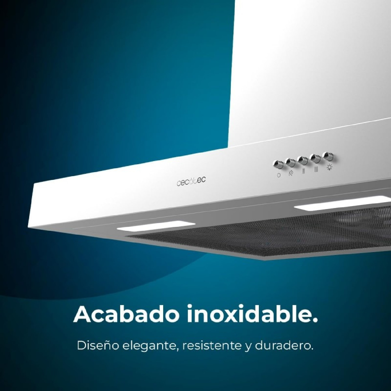 Cecotec Hotte aspirante en T Bolero Flux TM 606500 Inox A