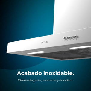 Cecotec Hotte aspirante en T Bolero Flux TM 606500 Inox A