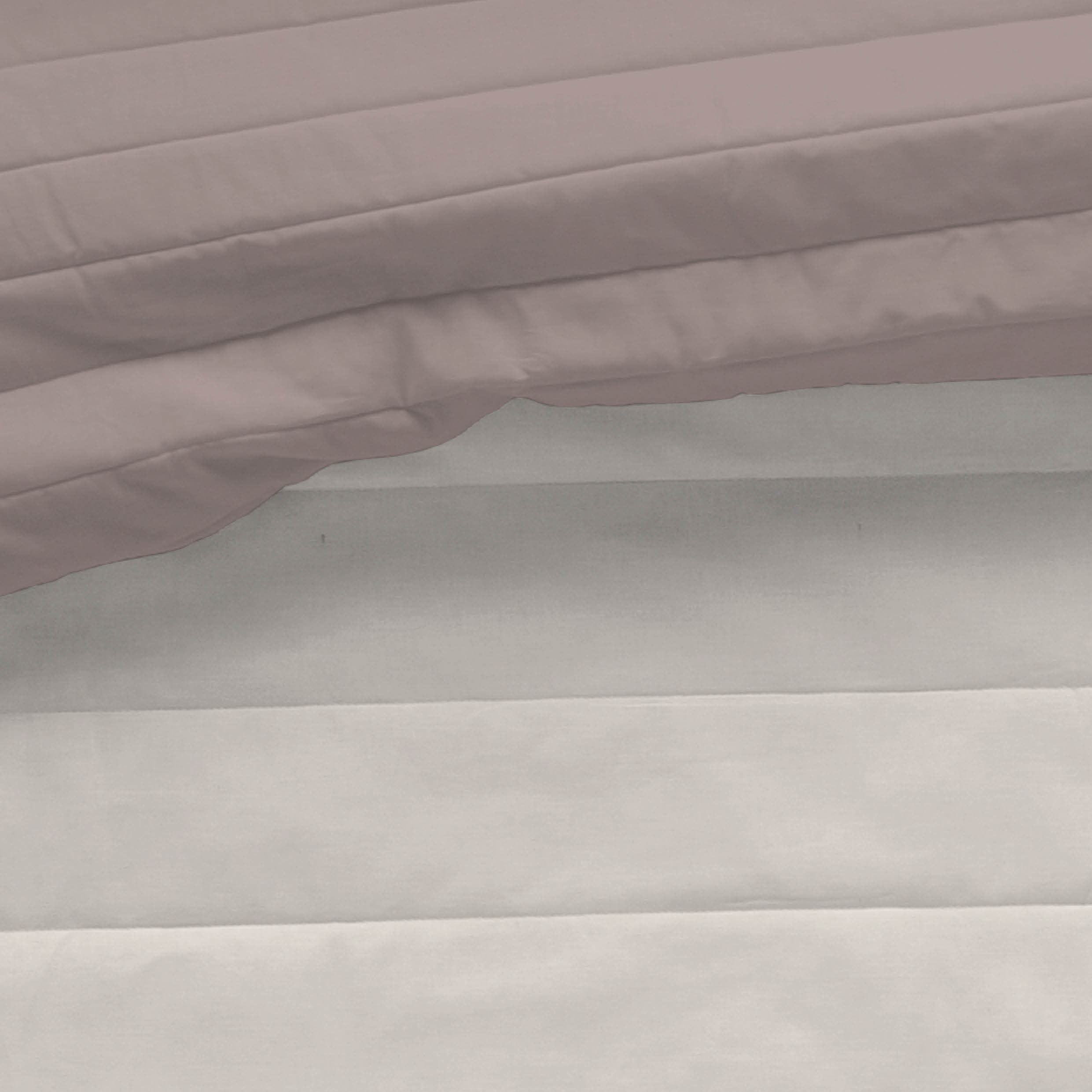 Naturals - Colcha Bouti - Lisa - Reversible - 100% Microfibra - 70 gr/m² - Topo/L.198 Piedra